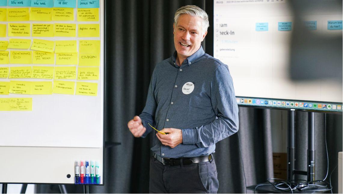 Fokus auf Teilnehmer während eines Seminars